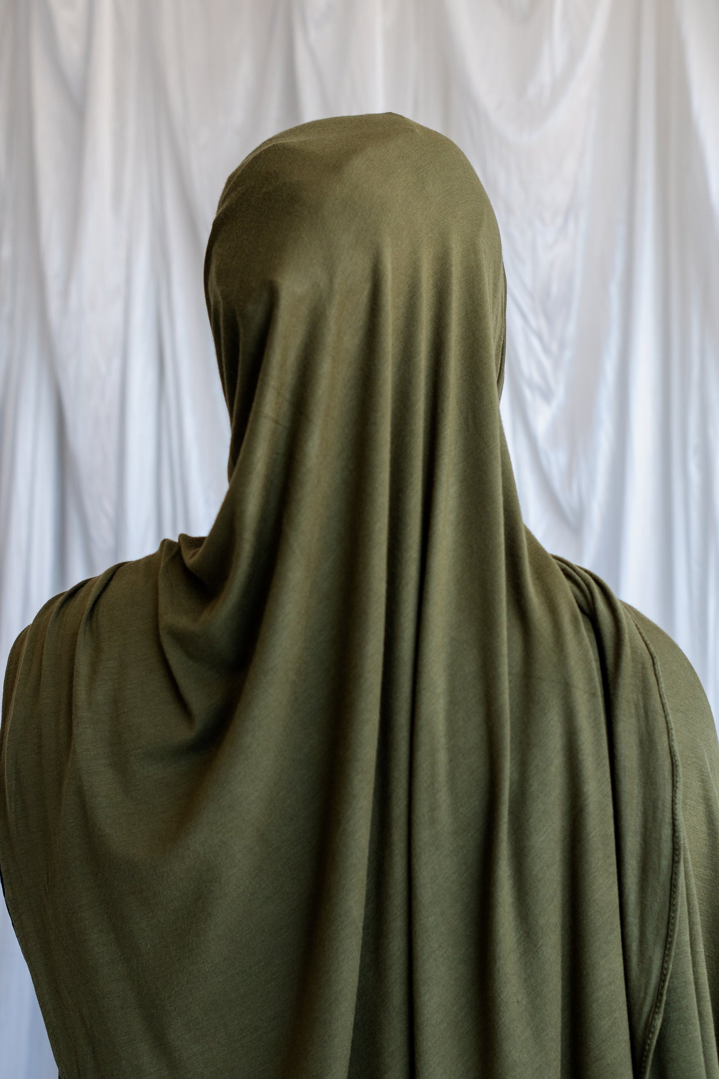 Jersey Hijab | Army Green