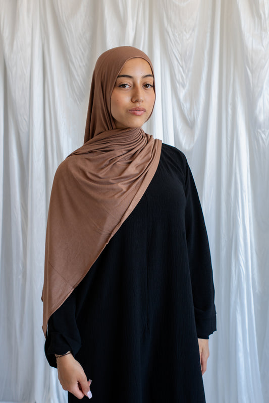 Jersey Hijab | Caramel