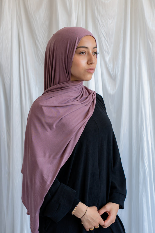 Jersey Hijab | Sunset purple