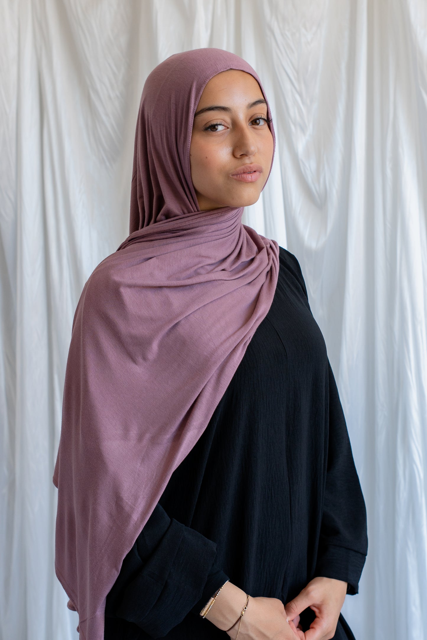 Jersey Hijab | Sunset purple