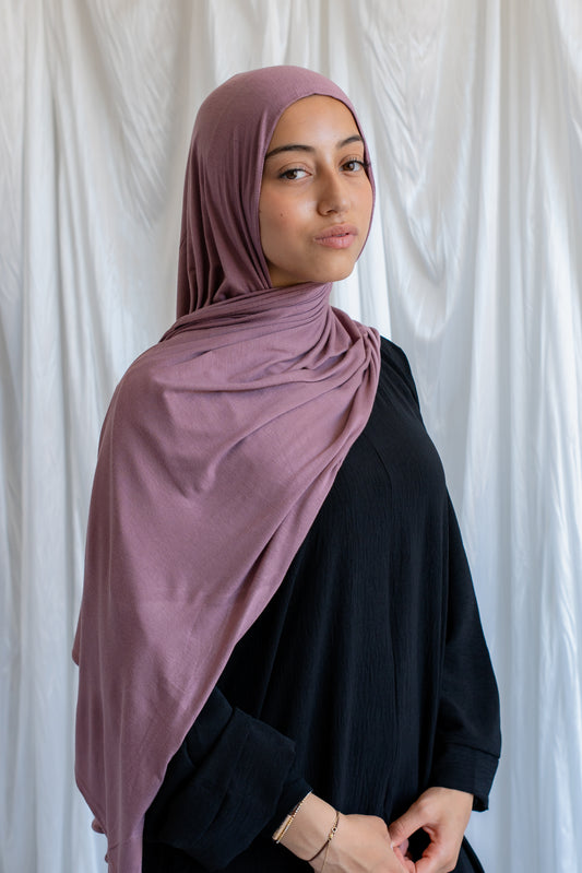 Jersey Hijab | Sunset purple