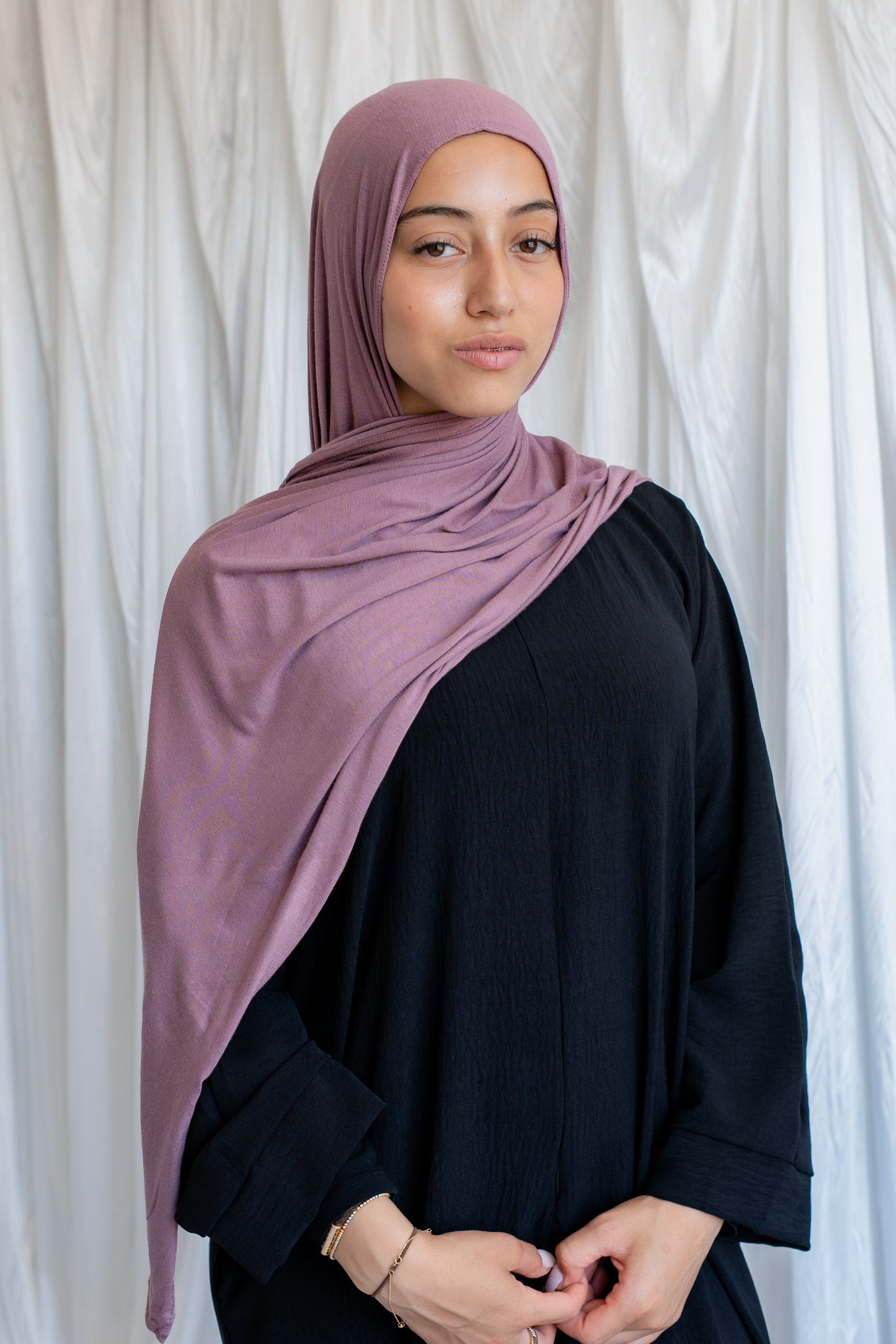 Jersey Hijab | Sunset purple