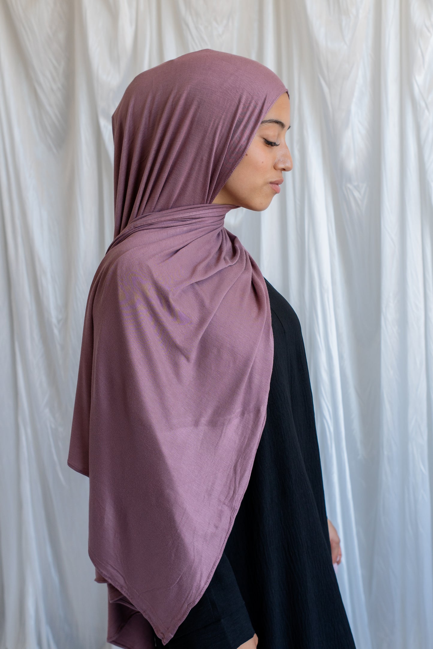 Jersey Hijab | Sunset purple