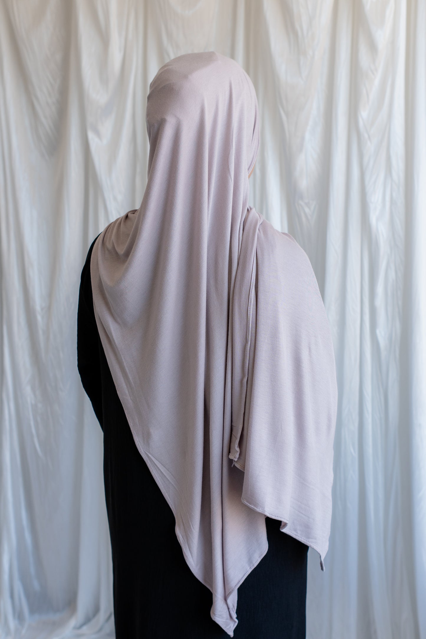 Jersey Hijab | Pale Grey