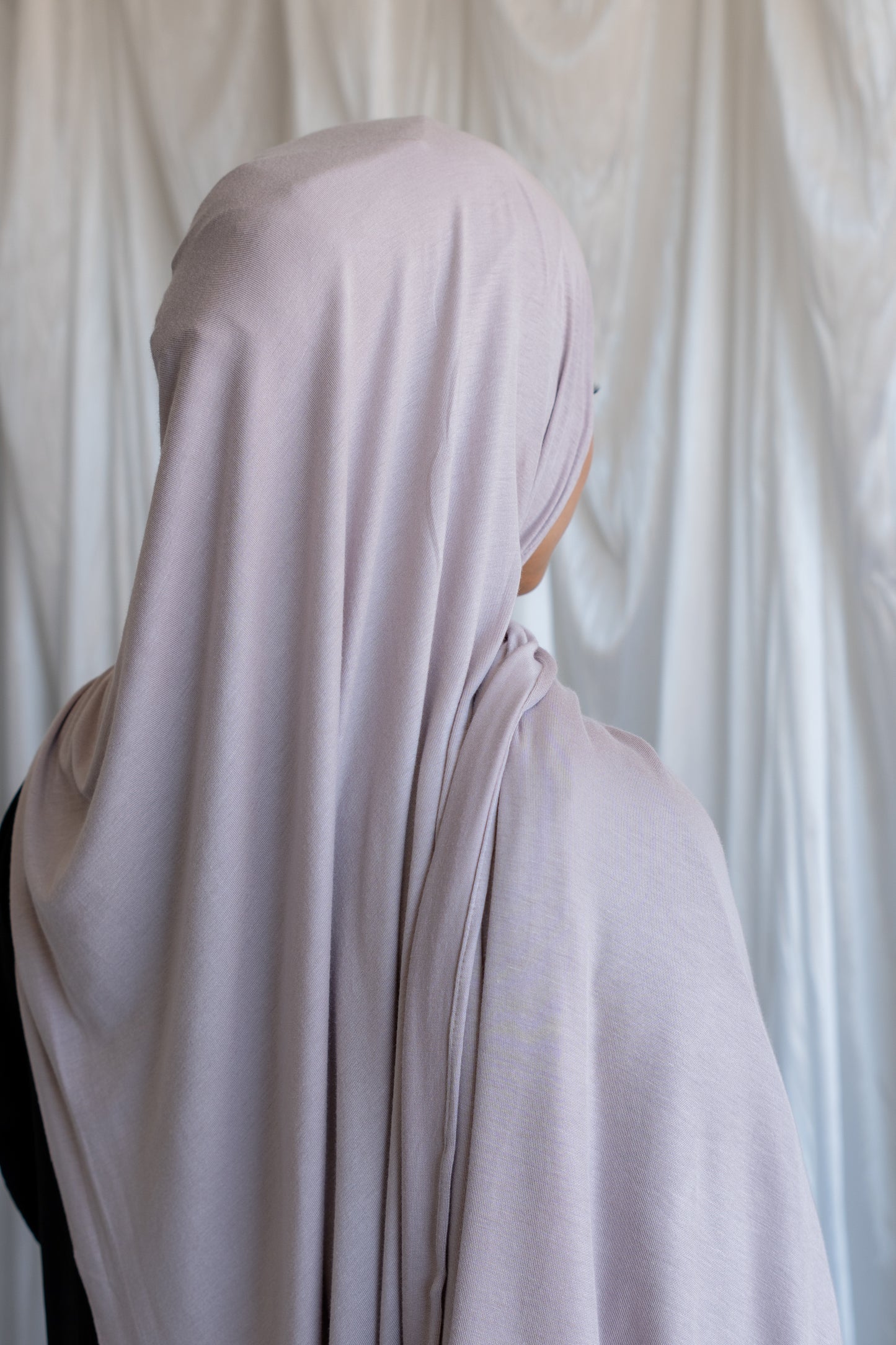 Jersey Hijab | Pale Grey