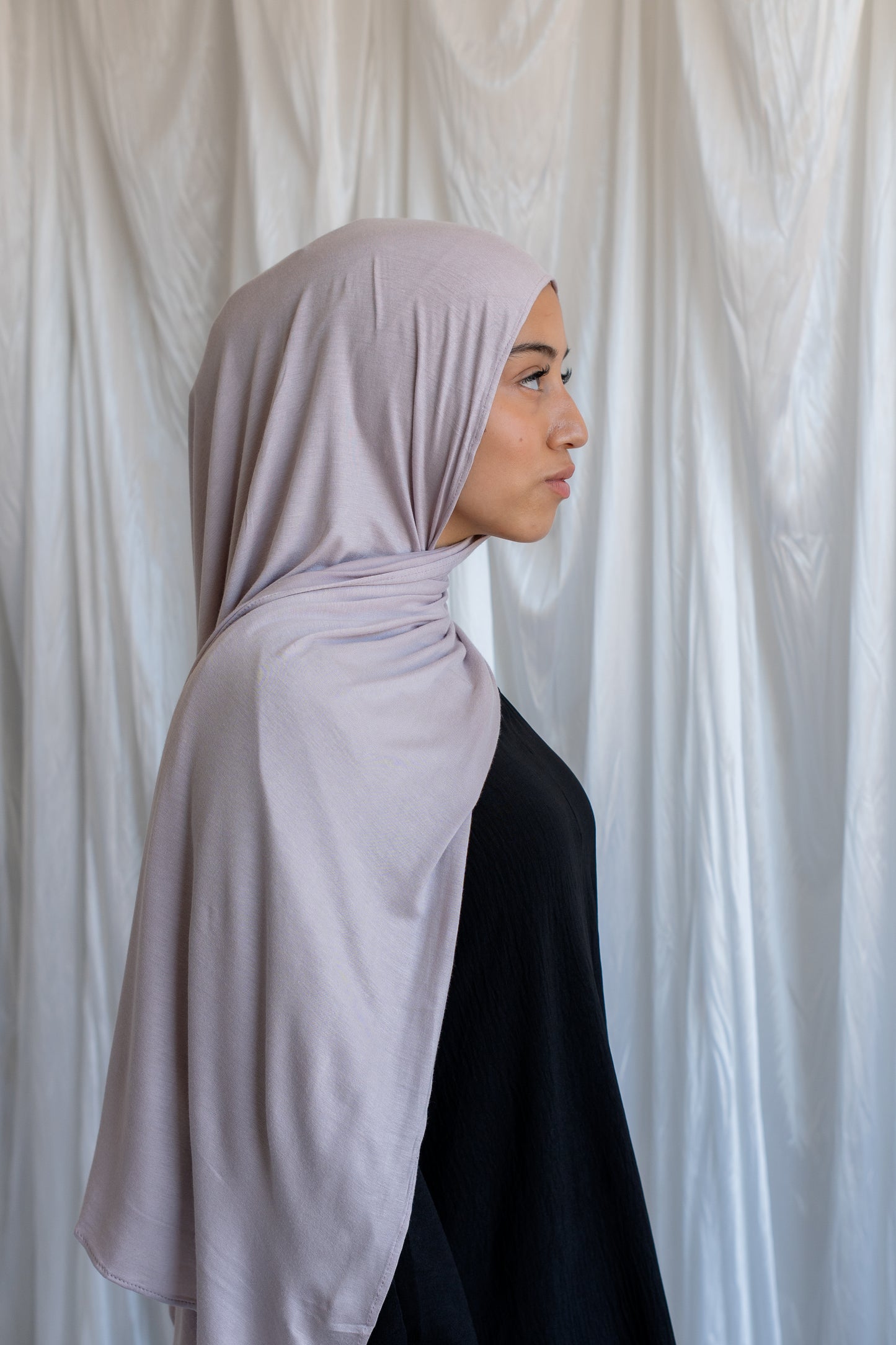 Jersey Hijab | Pale Grey