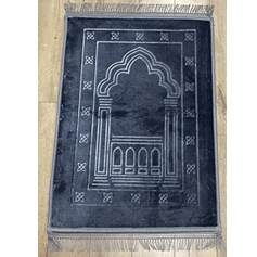 Deluxe Foam Prayer Mat | Grey