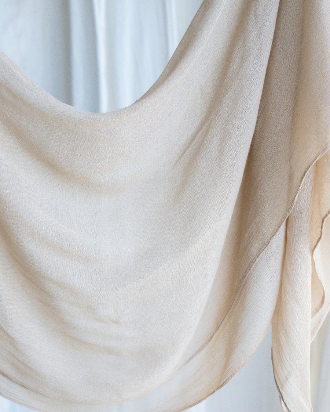 Crinkle Rayon Hijab | Stone