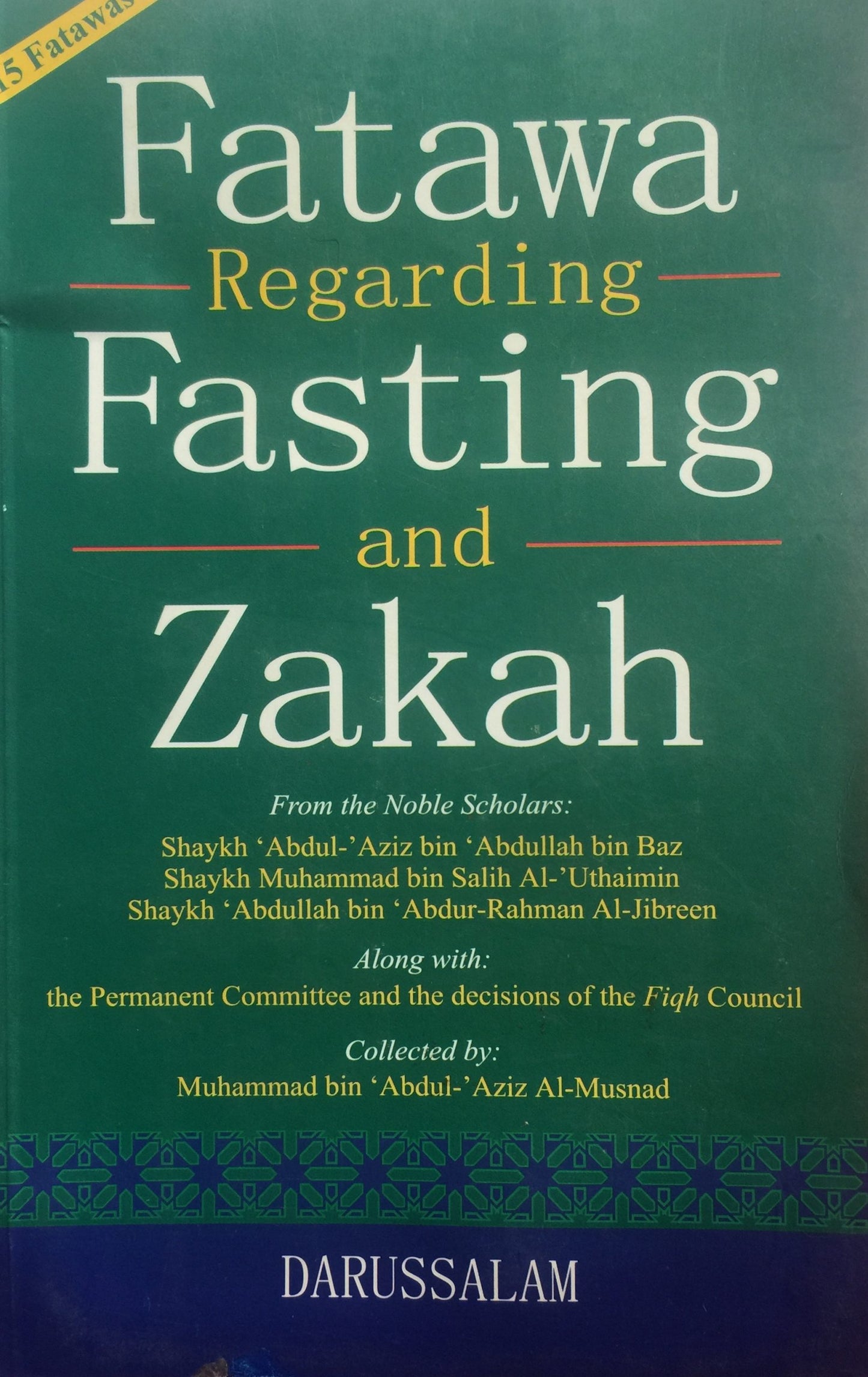 Fatawa Regarding Fasting and Zakah