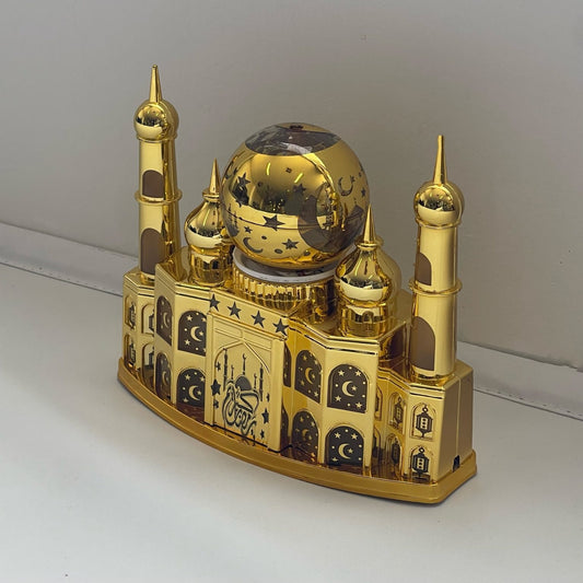 Light-Up Mosque Lamp | Gold