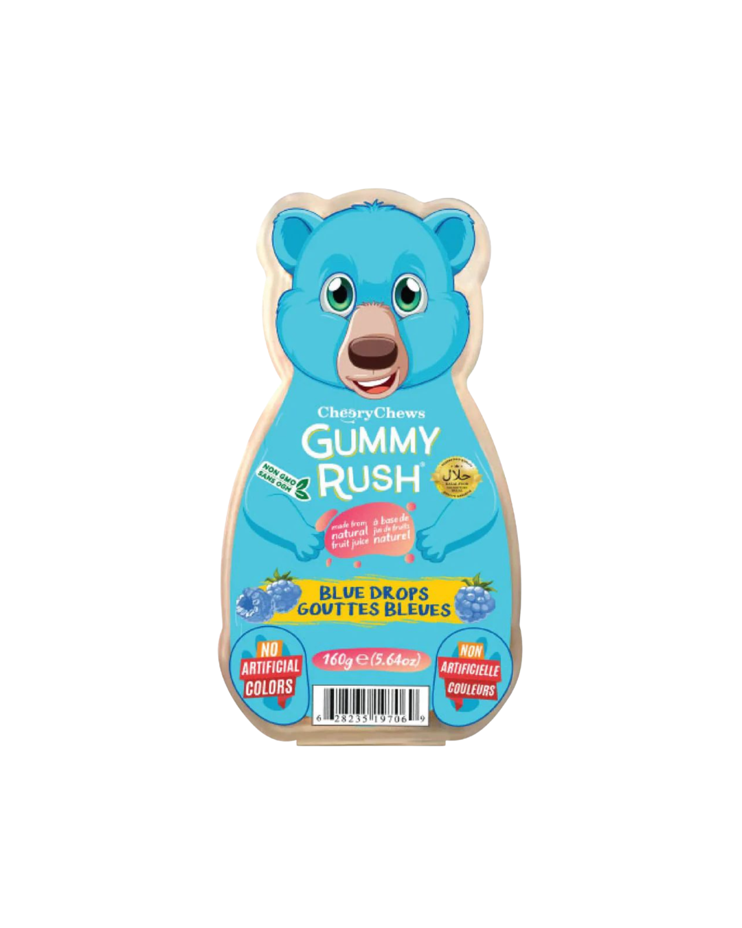 Gummy Rush Blue Raspberry | 160g