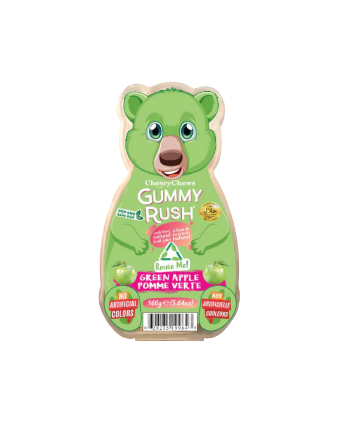 Gummy Rush Green Apple | 160g