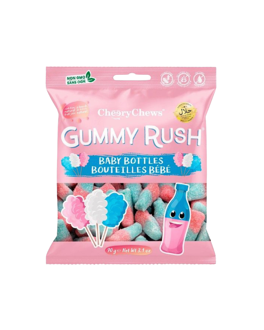 Gummy Rush Baby Bottles | 90g
