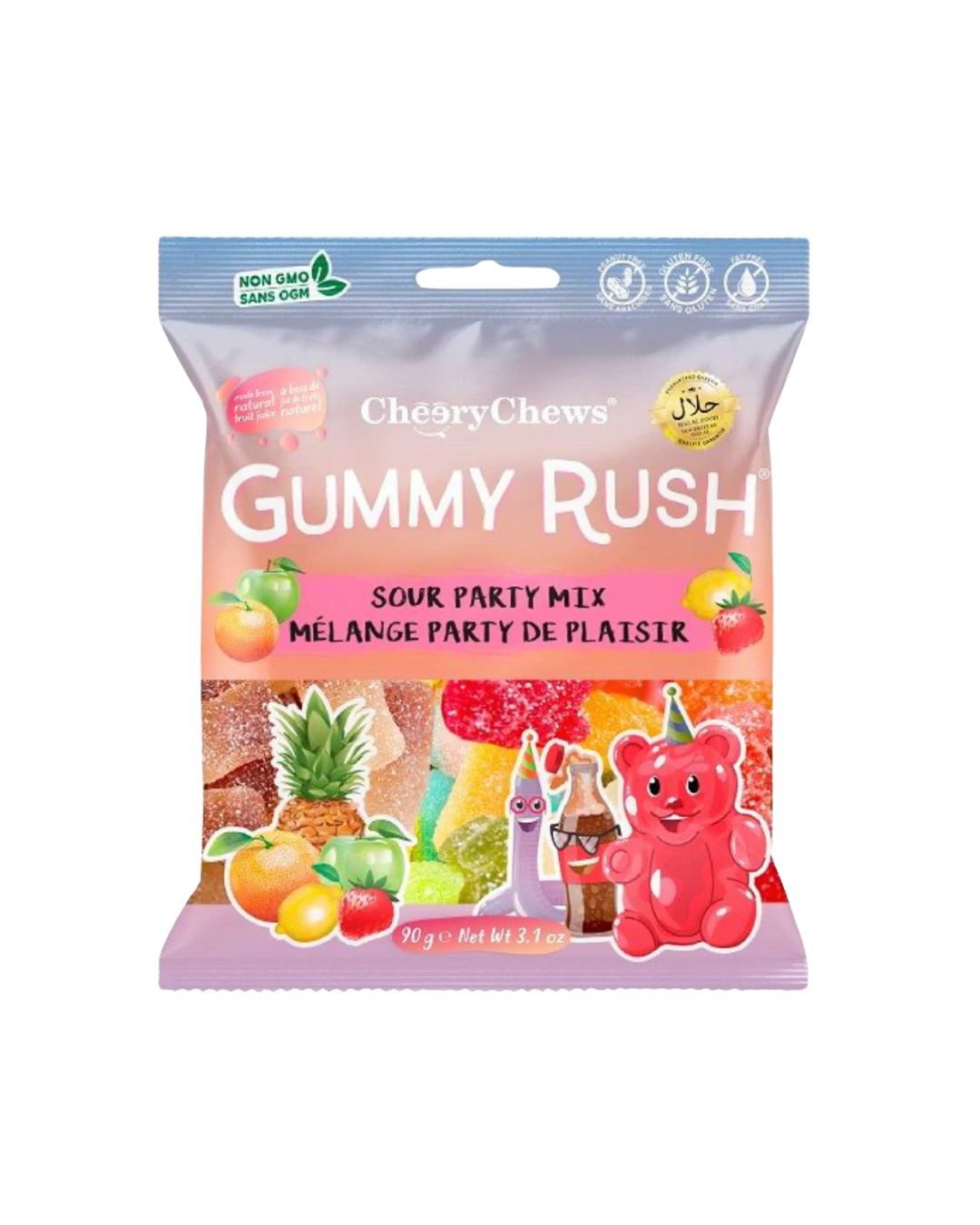 Gummy Rush Sour Party Mix | 90g