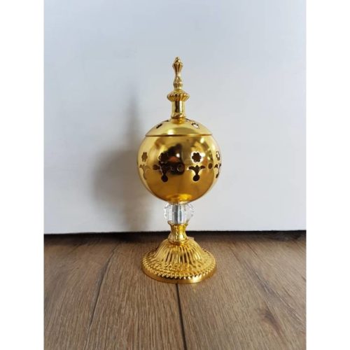 Round Arabesque Burner | Gold