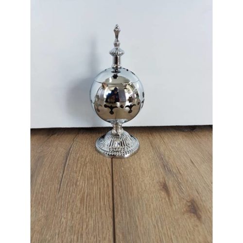 Round Arabesque Burner | Silver