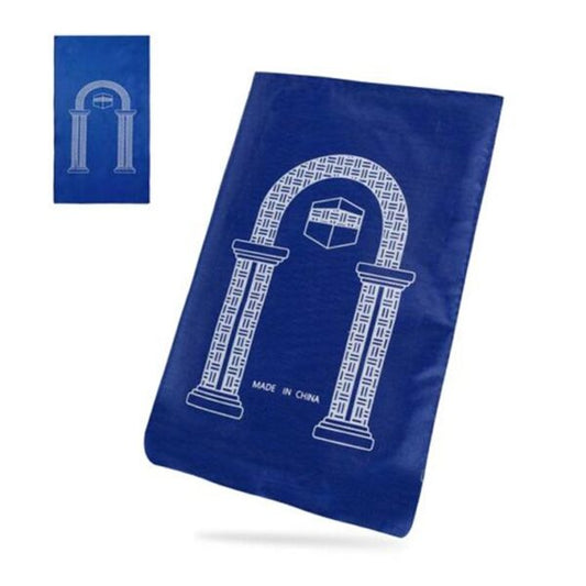 Plastic Travel Prayer Mat | Blue