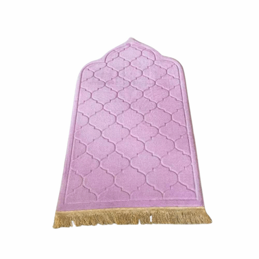 Premium Arched Prayer Mat | Pink