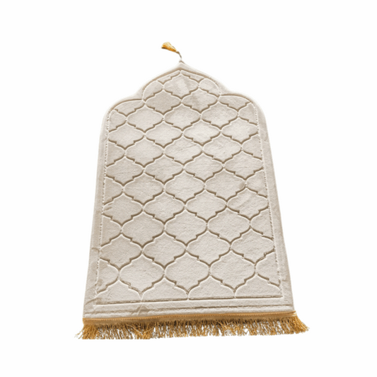 Premium Arched Prayer Mat | Stone