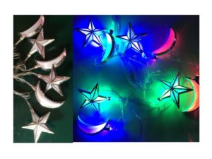 20pc Star Moon Lighting | Silver