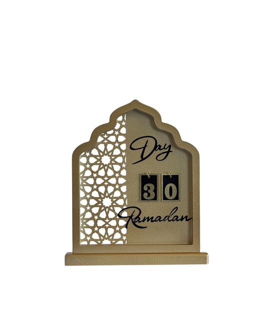 Ramadan Countdown Calender | Gold