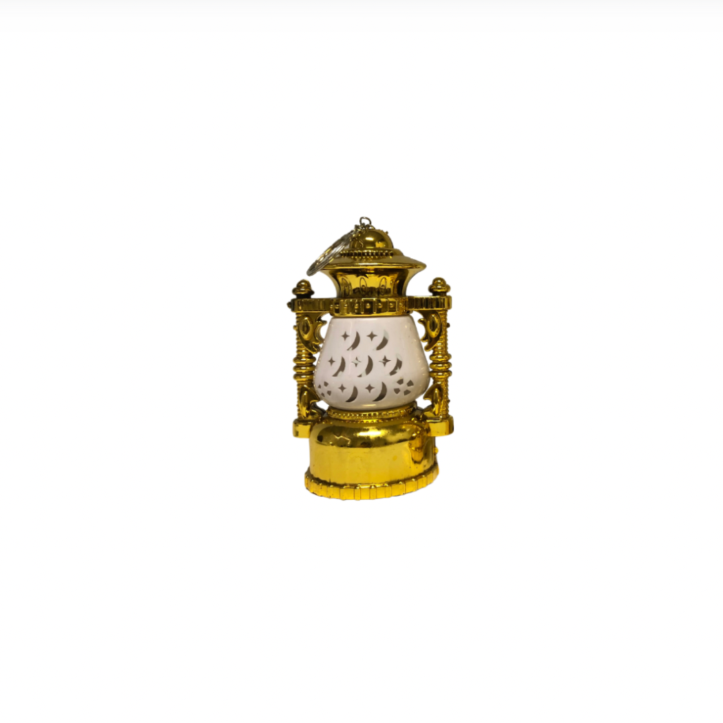 Traditional Crescent Gold Lantern (Small)