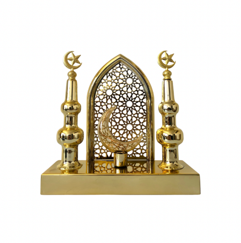 Minaret Gold Light Up Stand