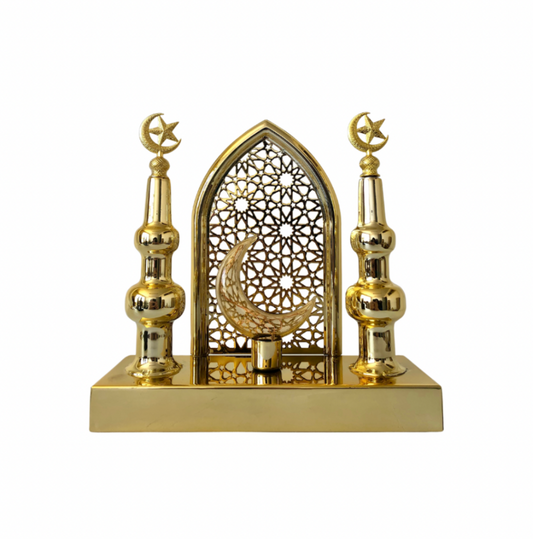 Minaret Gold Light Up Stand