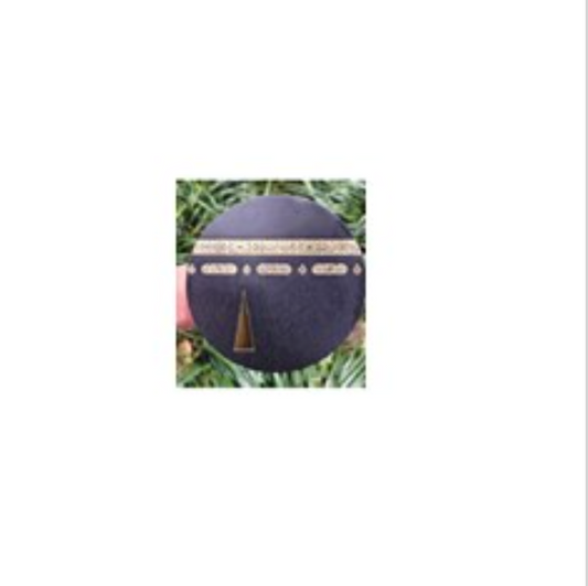 Umrah Mubarak Gold Ka'ba Sticker