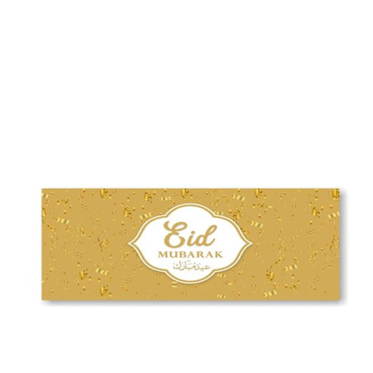 10 Eid Mubarak Money Envelopes | Gold
