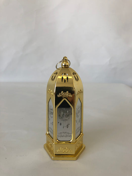 Small Gold Mirrored Lantern