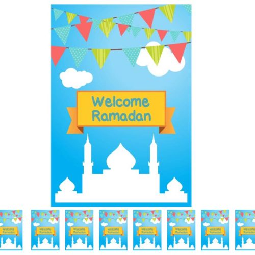 Welcome Ramadan Flags | Pack of 10