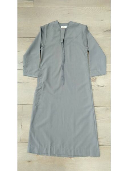 Omani Thobe Size 50 | Dark Grey