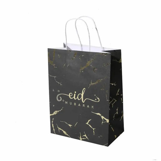 Eid Mubarak Gift Bag | Black & Gold