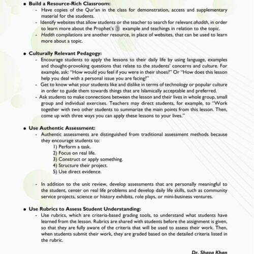 It's ALL About Islam - Level 7