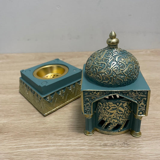 Masjid Bukhoor Burner | Aqua Green