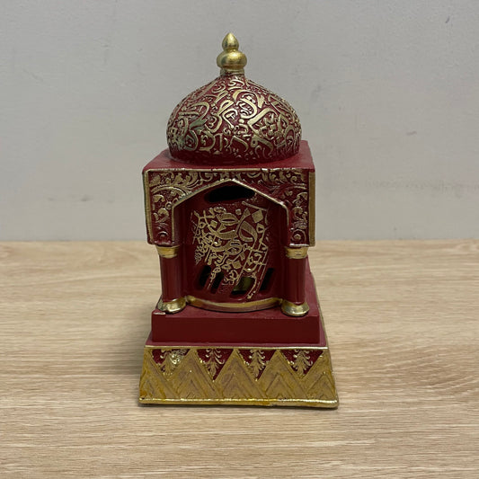 Masjid Bukhoor Burner | Burgundy
