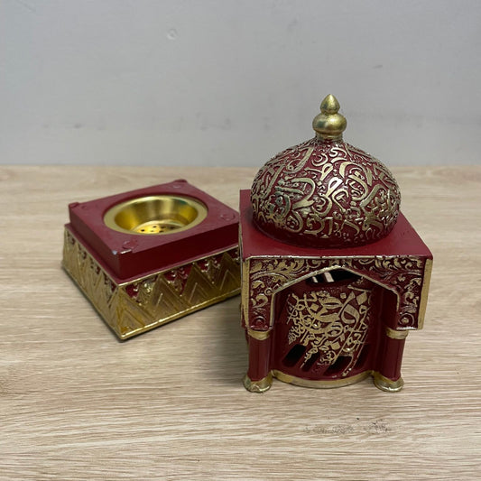 Masjid Bukhoor Burner | Burgundy