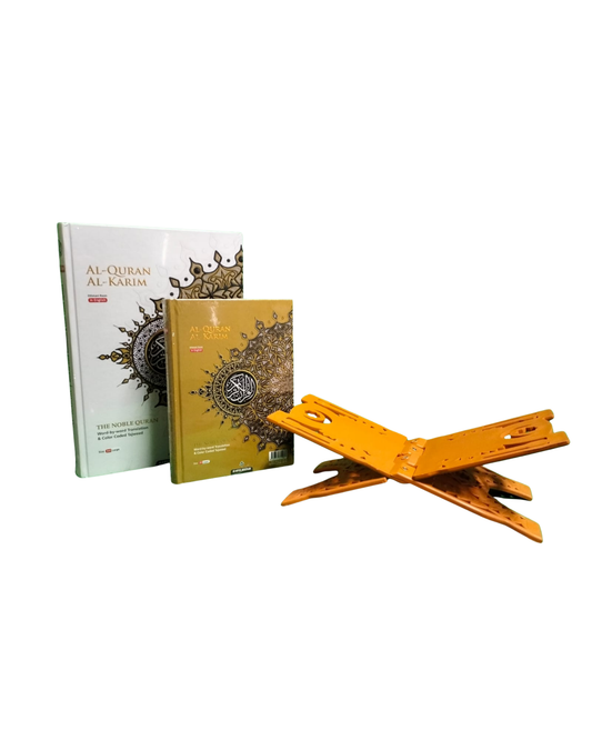 Quran Stand | Moon & Star | Orange