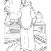 A Day With Razanne Coloring Book