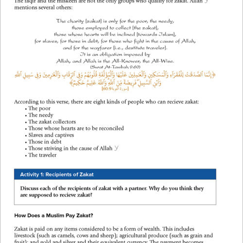 Health and Wellness from an Islamic Perspective - Level 1