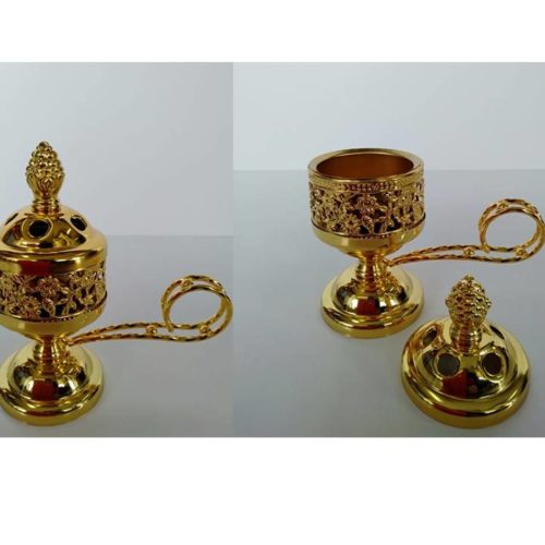Small Bukhoor Burner | Gold