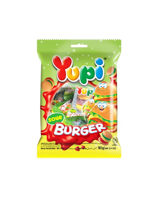 Yupi Cola Burger Gummy Candy